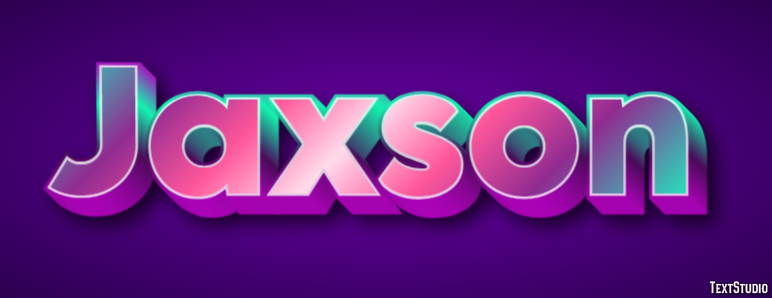 Jaxson Text Effect