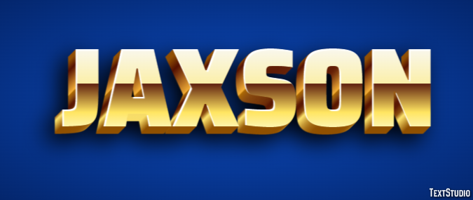 Jaxson Text Effect