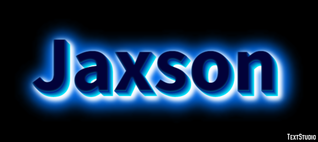 Jaxson Text Effect