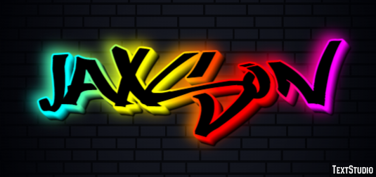 Jaxson Text Effect