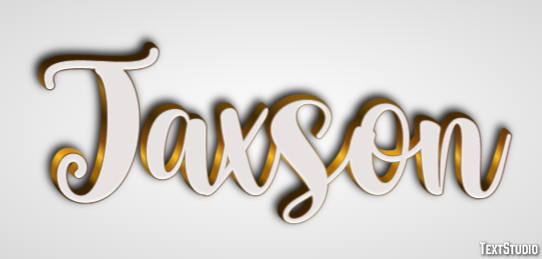Jaxson Text Effect