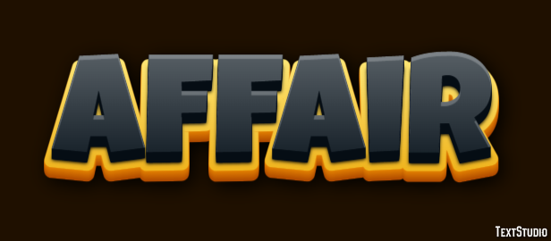 Affair Tekst Effect