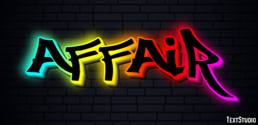 Affair Text Effect