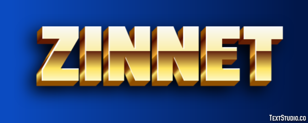 Zinnet Text Effect