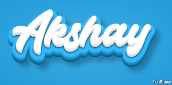 Akshay Effet de Texte