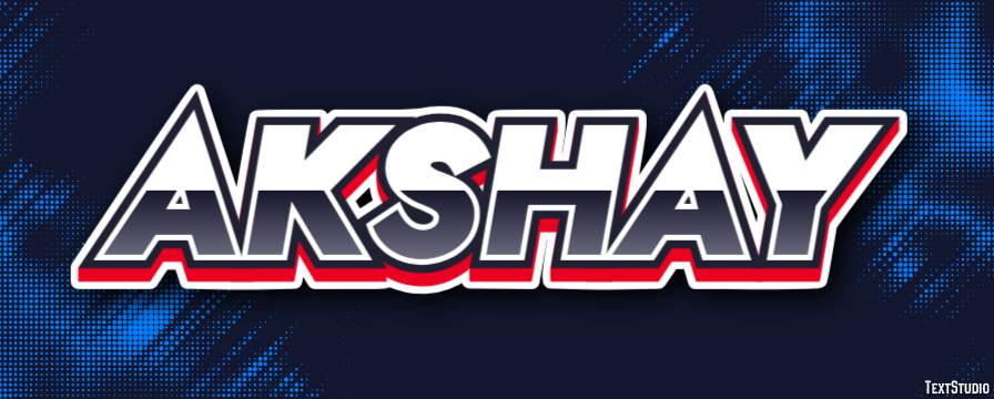 Akshay Text Effect