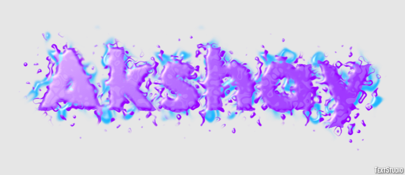 Akshay Text Effect