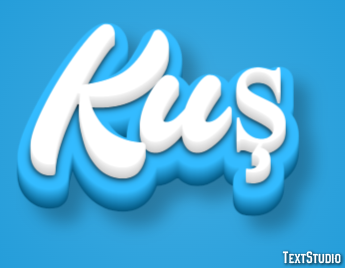 Kuş Text Effect