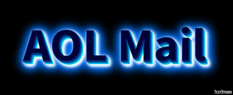 AOL Mail Text effect