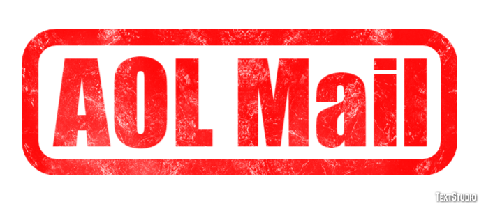 AOL Mail Text effect