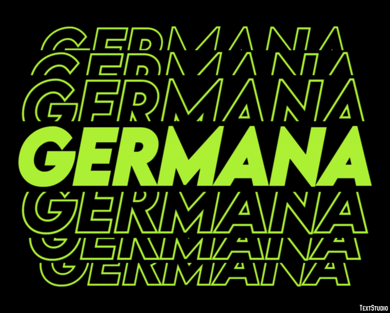 Germana Effetto testo