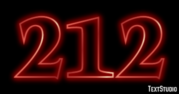 212 Efecto de Texto