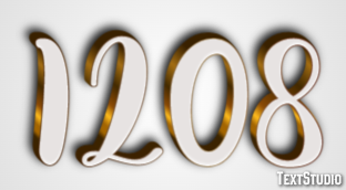 1208 Text effect