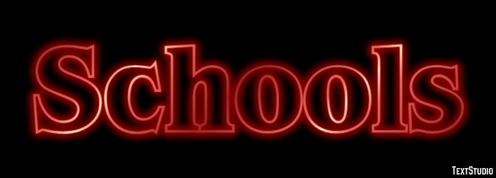 Schools Text Effect