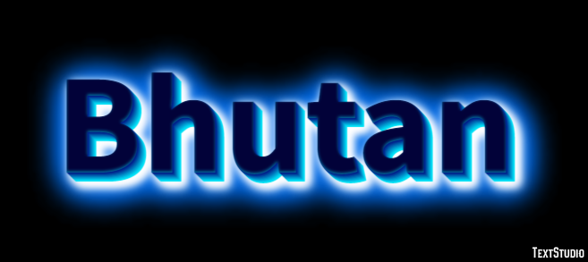 Bhutan Text Effect