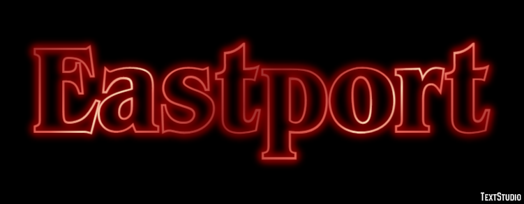 Eastport Texteffekt