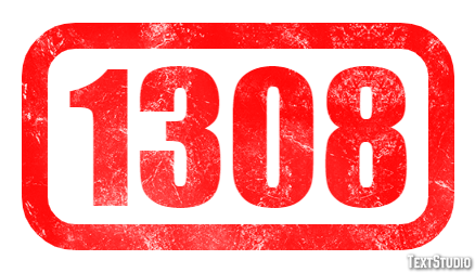 1308 Текстовый эффект