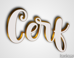 Cerf Metin efekti