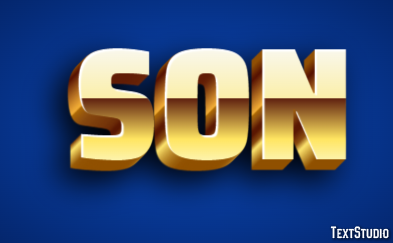 Son Text Effect