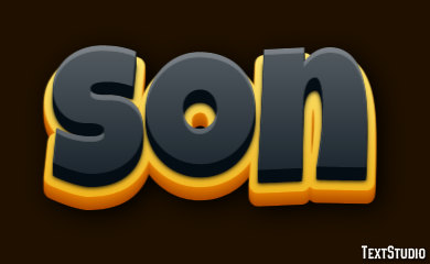 Son Text Effect