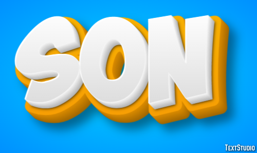 Son Text Effect