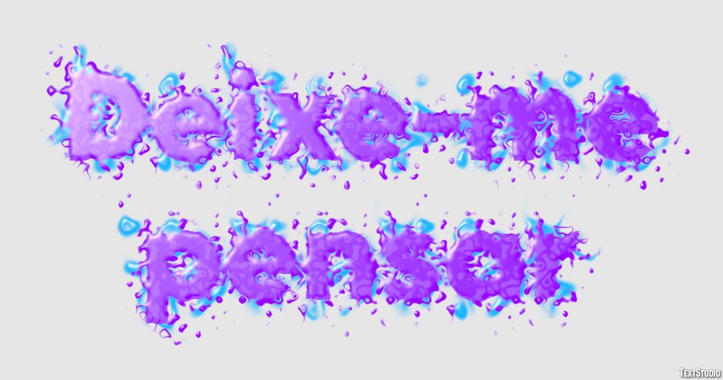Deixe-me pensar Effet de Texte