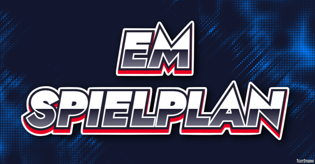 Em Spielplan Tekst Effect