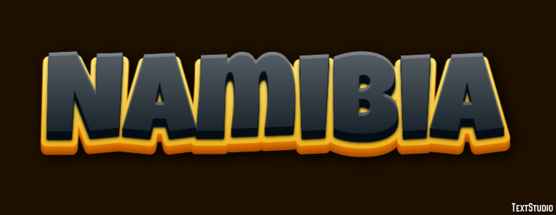 Namibia Text Effect