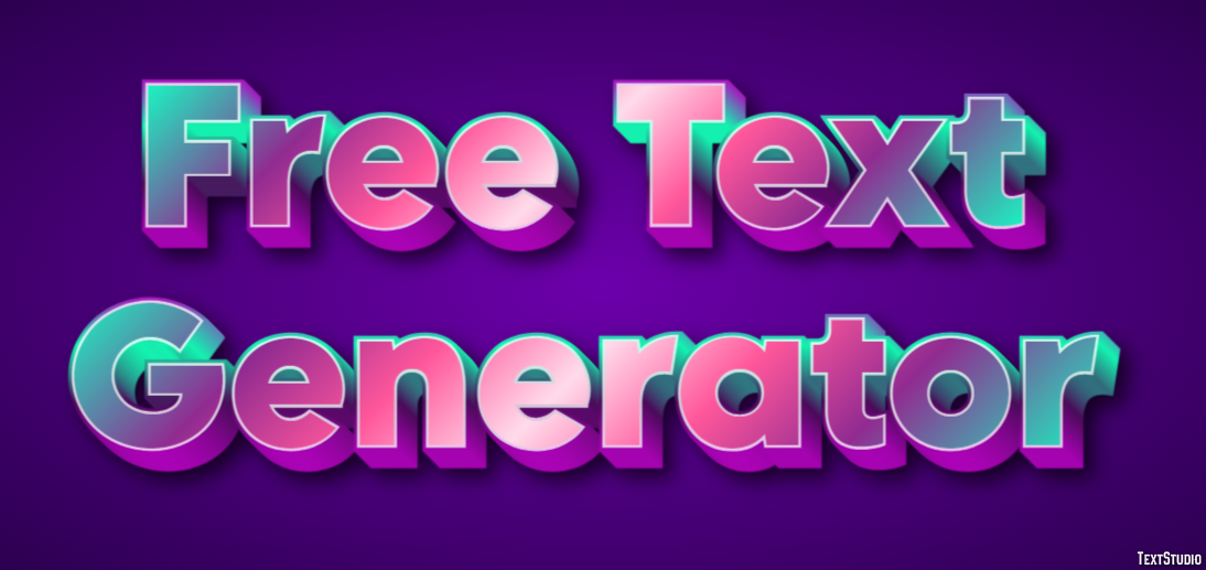 Free Text Generator Efekt tekstowy