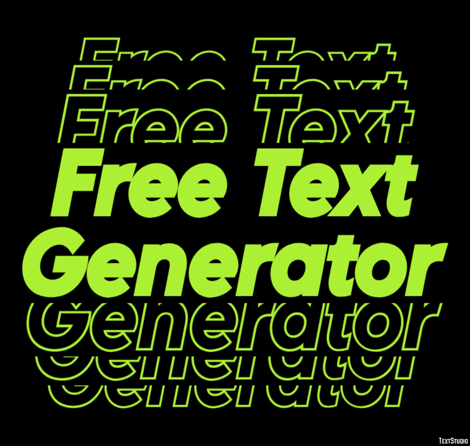 Free Text Generator Efekt tekstowy