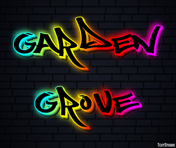 Garden Grove Efekt tekstowy