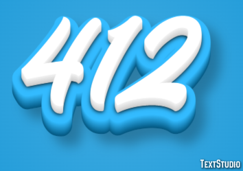 412 Text Effect