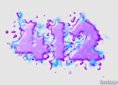 412 Text Effect