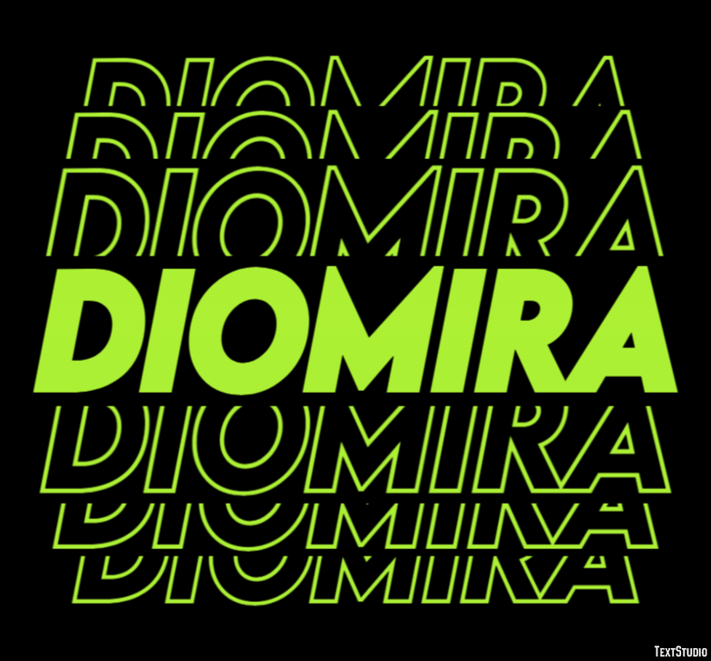 Diomira Effetto testo
