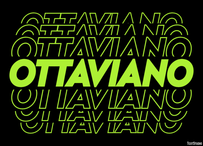 Ottaviano Effetto testo