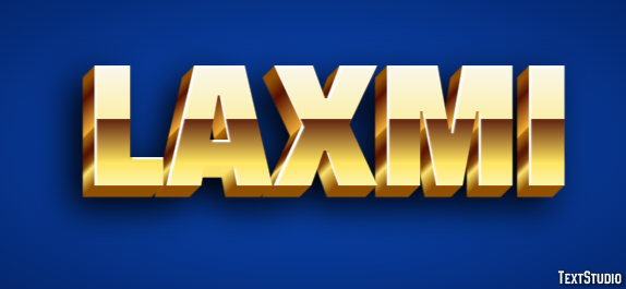 Laxmi Text Effect
