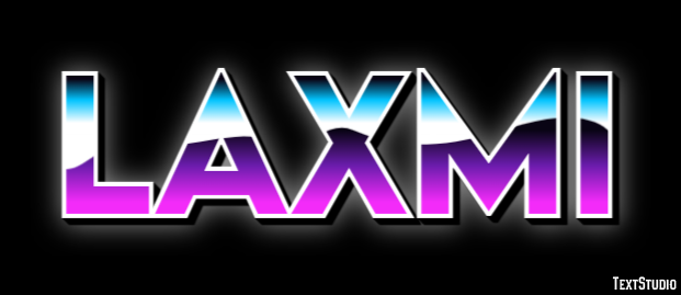 Laxmi Text Effect
