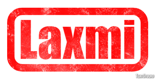Laxmi Efekt tekstowy