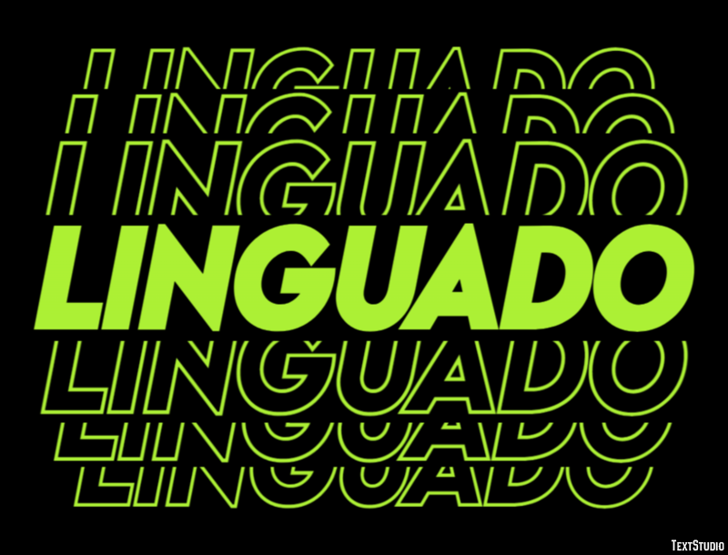 Linguado Efeito do texto