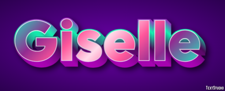 Giselle Efekt tekstowy