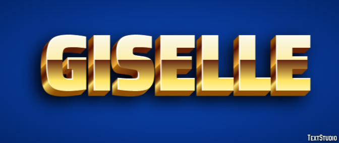 Giselle Efekt tekstowy