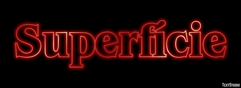 Superfície Efeito de texto