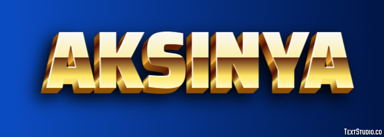 Aksinya Текстовый эффект