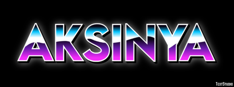 Aksinya Текстовый эффект