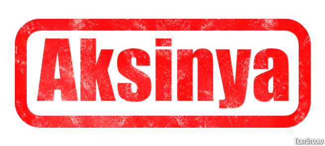 Aksinya Текстовый эффект