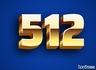 512 Text Effect