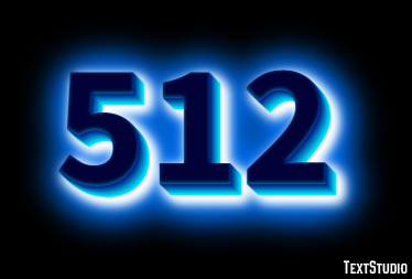 512 Text Effect
