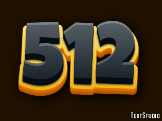 512 Text Effect