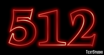 512 Text Effect