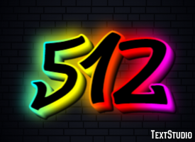 512 Text Effect